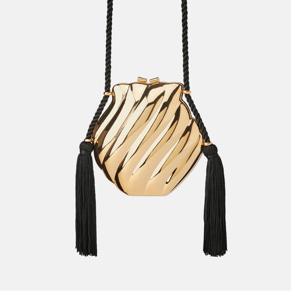 Zara Shell Shaped Crossbody Bag